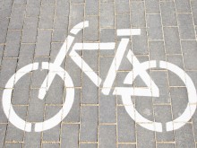 Zeichen für Fahrradweg